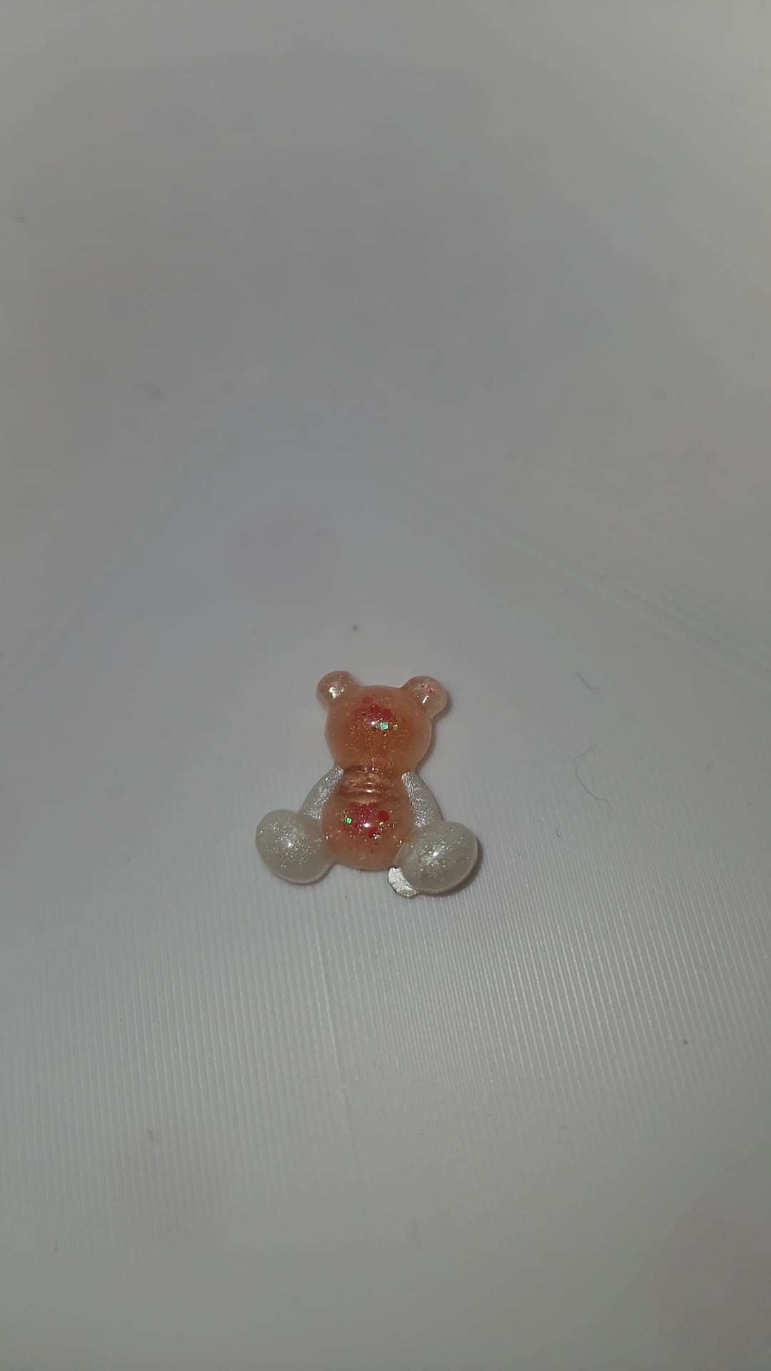 Epoxidharz Bär – Glitzer Bärchen – Zufallsfarbe – Handmade Dekoration – Resin Figur