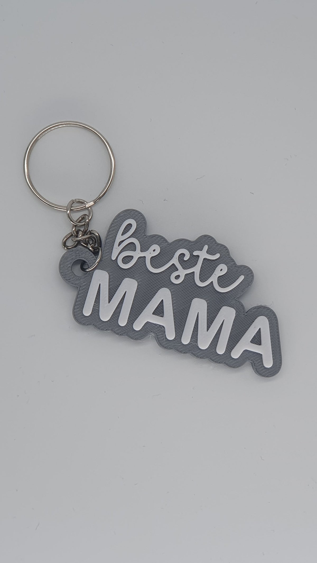 Schlüsselanhänger "Bester Opa / Oma / Mama / Papa" – 3D-gedruckt & personalisierbar – Perfektes Geschenk