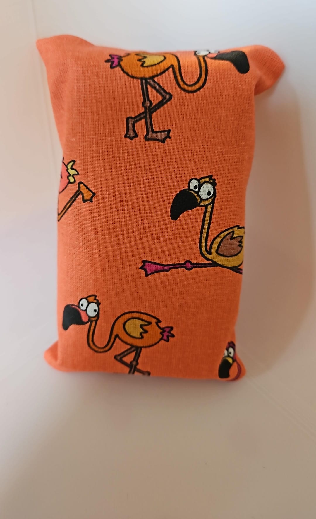 Taschentuch Tasche Flamingo-Design – Handgenäht & Praktisch für unterwegs