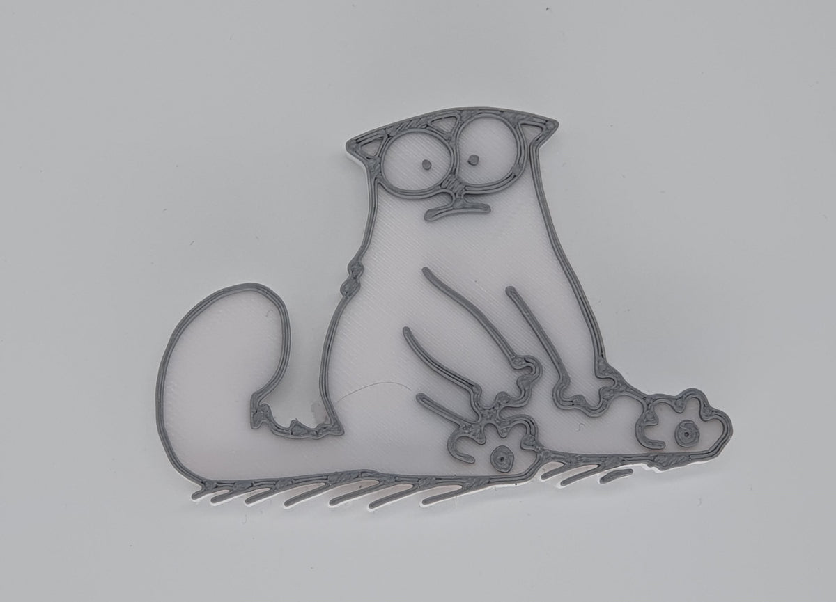 Kühlschrankmagnet Katzenform | Magnet | Geschenk | Pinwand | Organizer