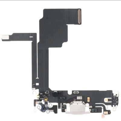 Ladebuchse Mikrofon USB Dock Connector Flex Schwarz für iPhone 15 Pro Max A3106